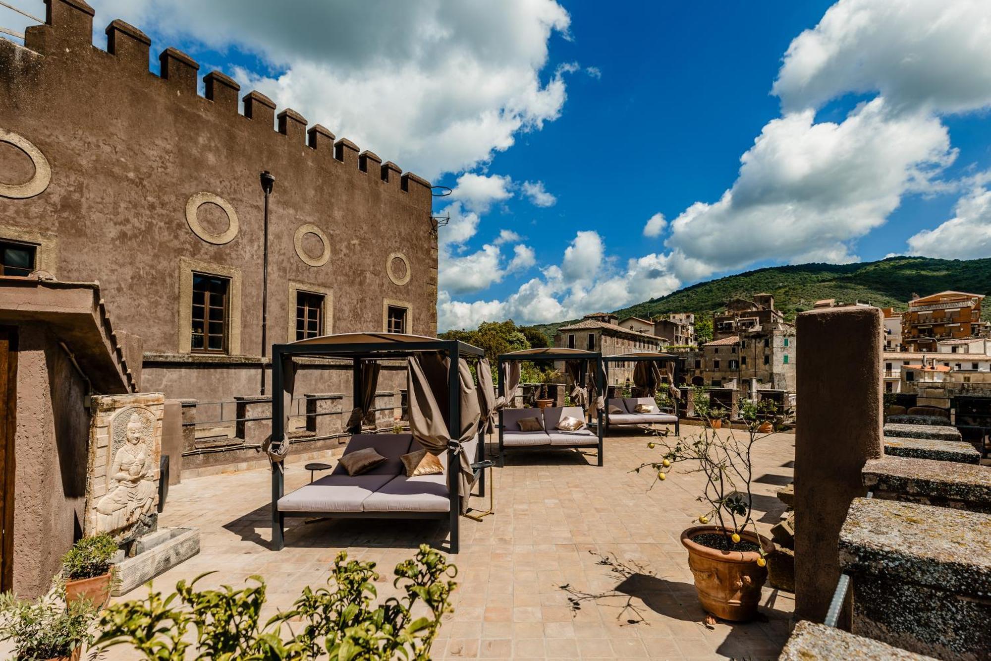 Castello Brancaccio San Gregorio da Sassola Exterior foto