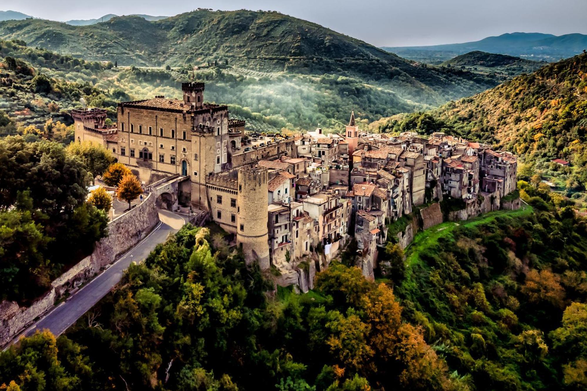 Castello Brancaccio San Gregorio da Sassola Exterior foto